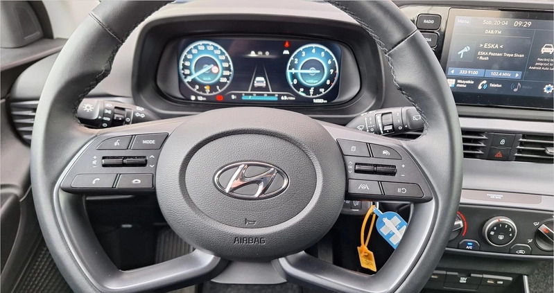 Hyundai i20 cena 73699 przebieg: 16583, rok produkcji 2023 z Łuków małe 379